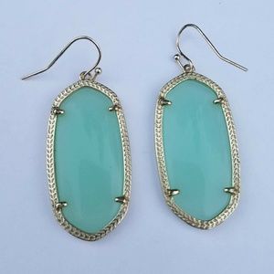 Chalcedony Kendra Scott Elle Earrings